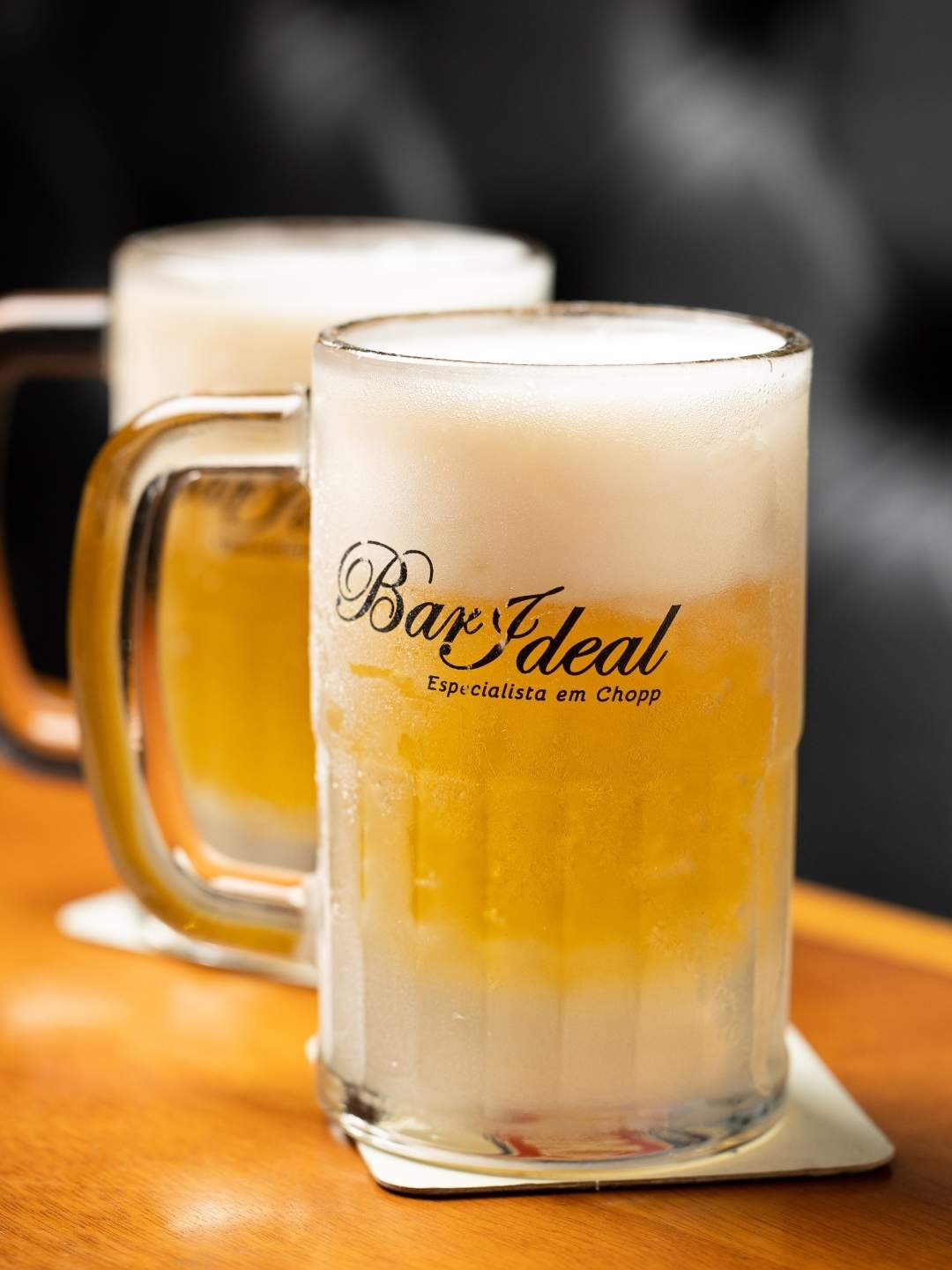 Chopp cremoso do Bar Ideal